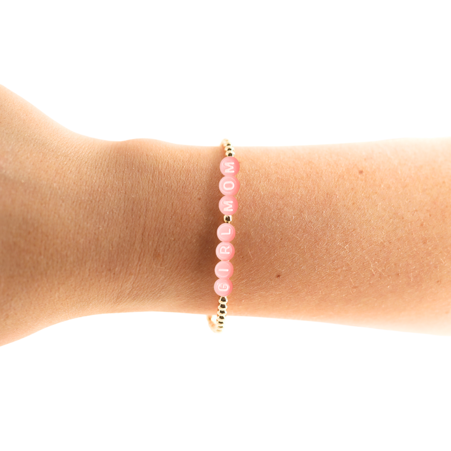 Girl Mom Charm Bracelet: Standard 6.75 Inch