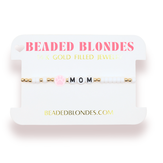 Fur Mom Bracelet: Standard 6.75 / Gold