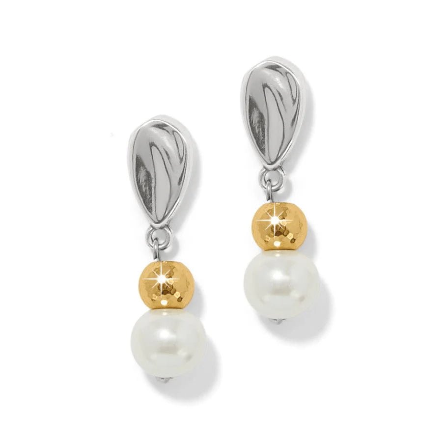 Cascade Unity Pearl Post Drop Earrings - JA0033 - She Chester