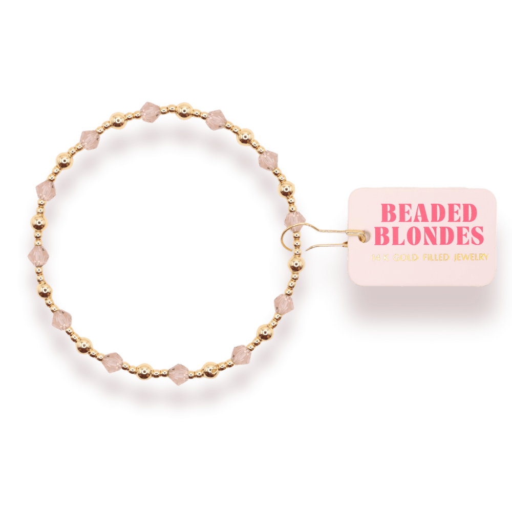 Champagne June Bracelet: Standard 6.75 inch - She Chester