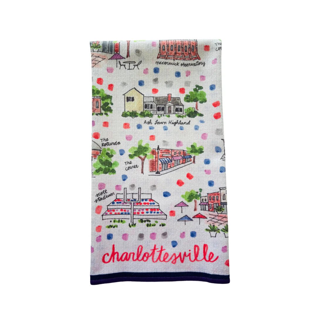 Charlottesville Tea Towel - She Chester