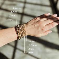 Classic Gold 4mm Gold Bracelet - She Chester