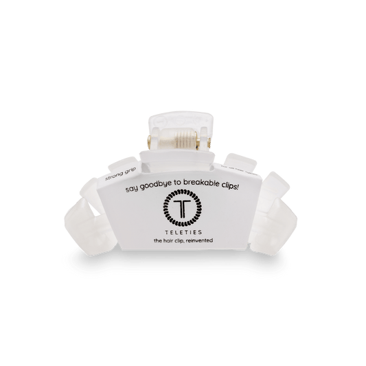 Classic Hair Clip | Tiny | Coconut White - She Chester