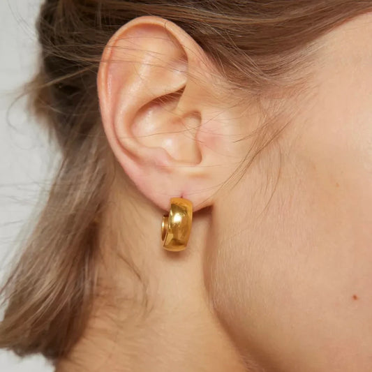 Cosa Mini Hoop Earring - Gold 342