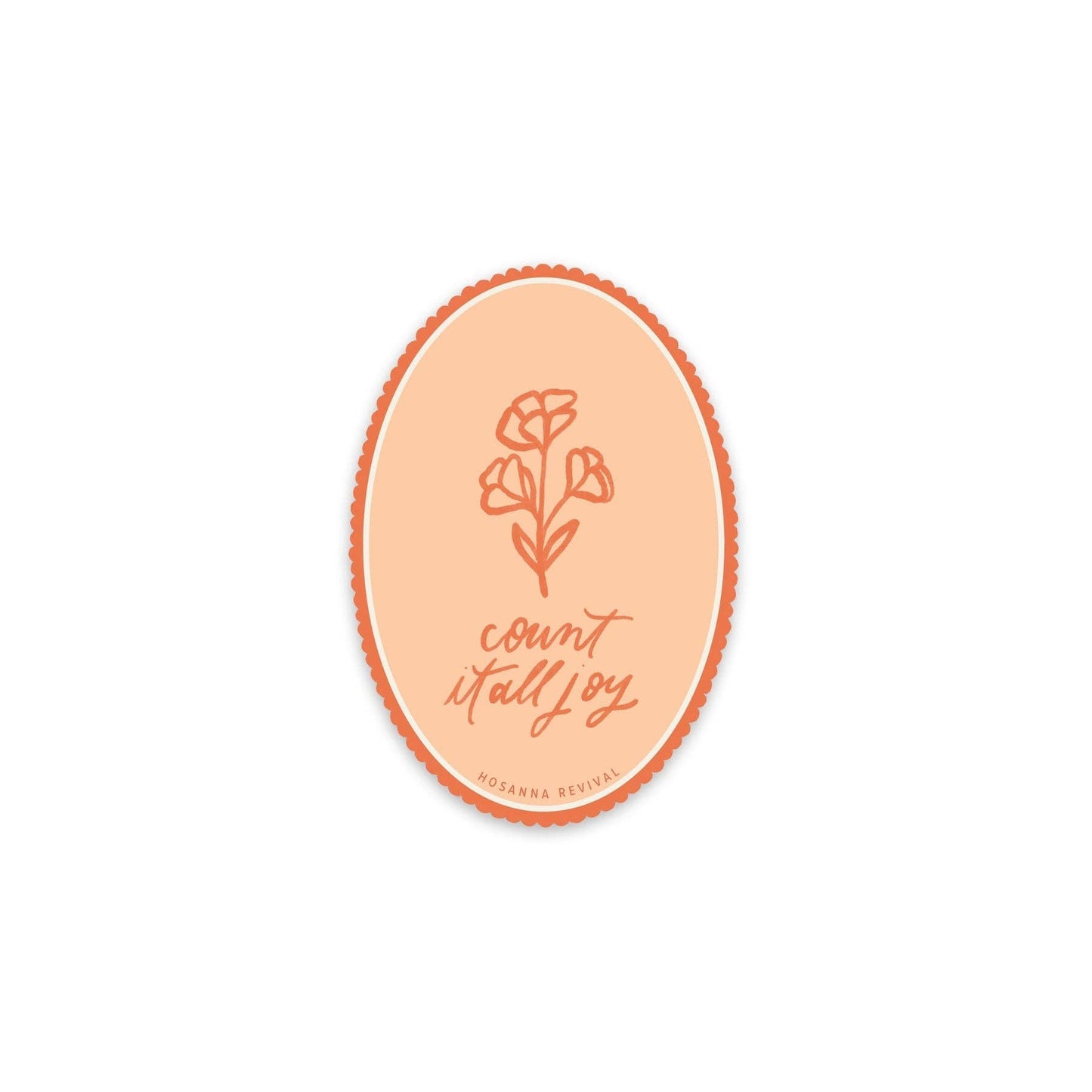 Count It All Joy Sticker - She Chester