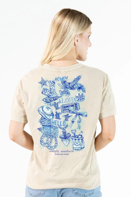 Cowboy Mineral Wash Tee - She Chester
