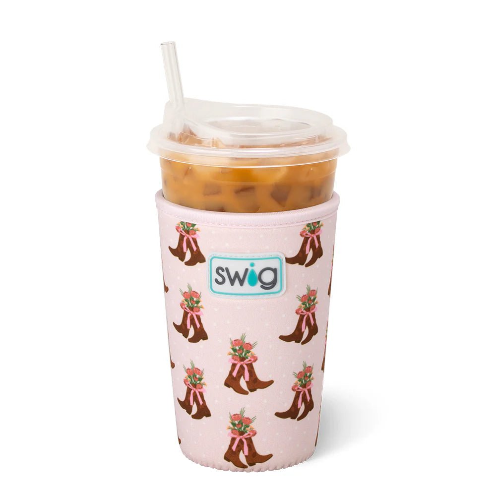 Cowgirl Coquette Iced Cup Coolie (Medium) - She Chester