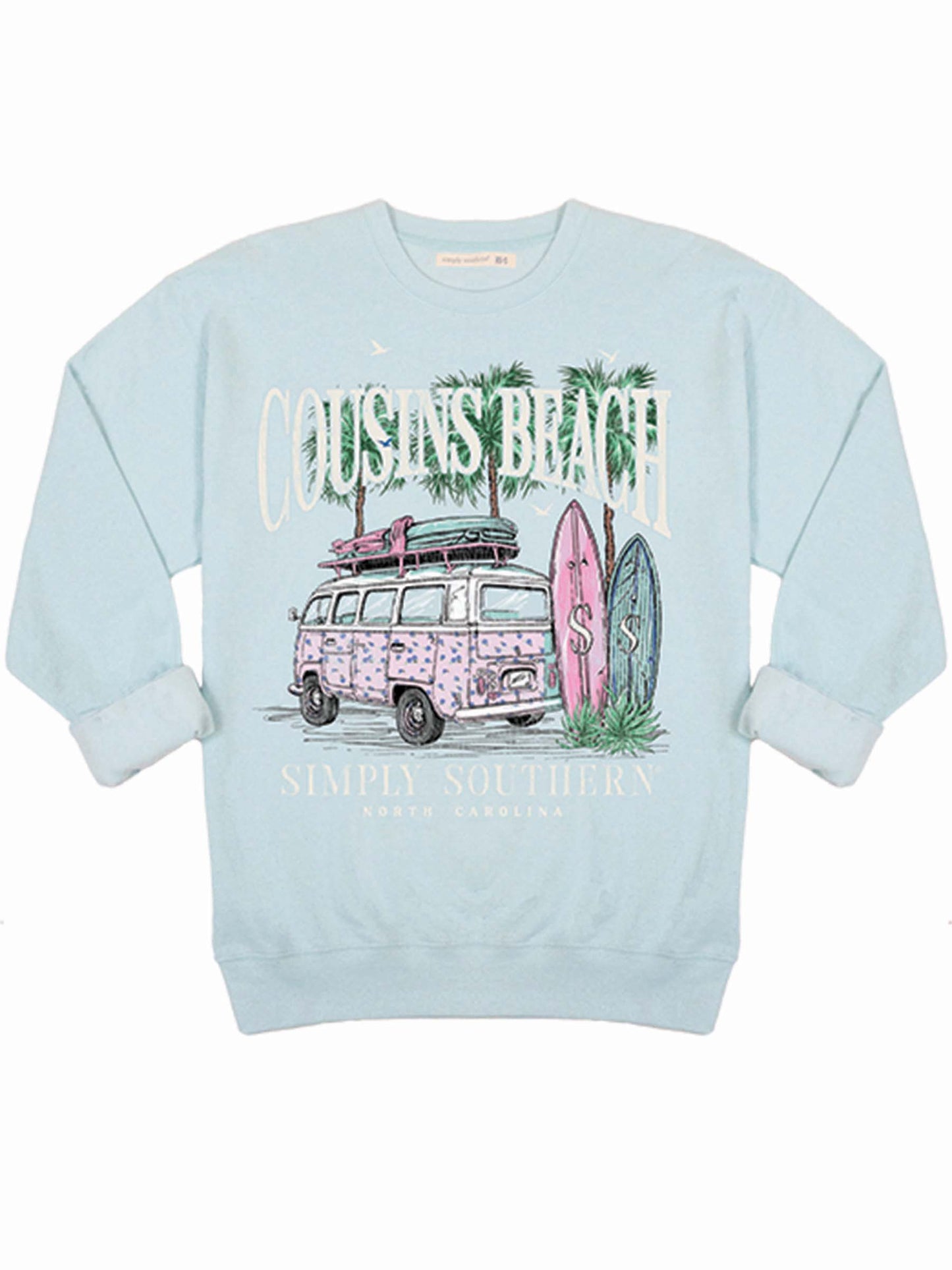 Cousins Beach SS Crewneck