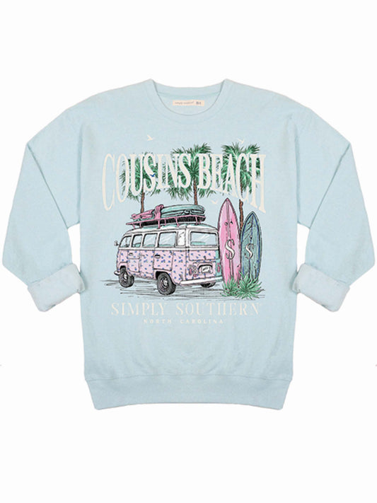 Cousins Beach SS Crewneck