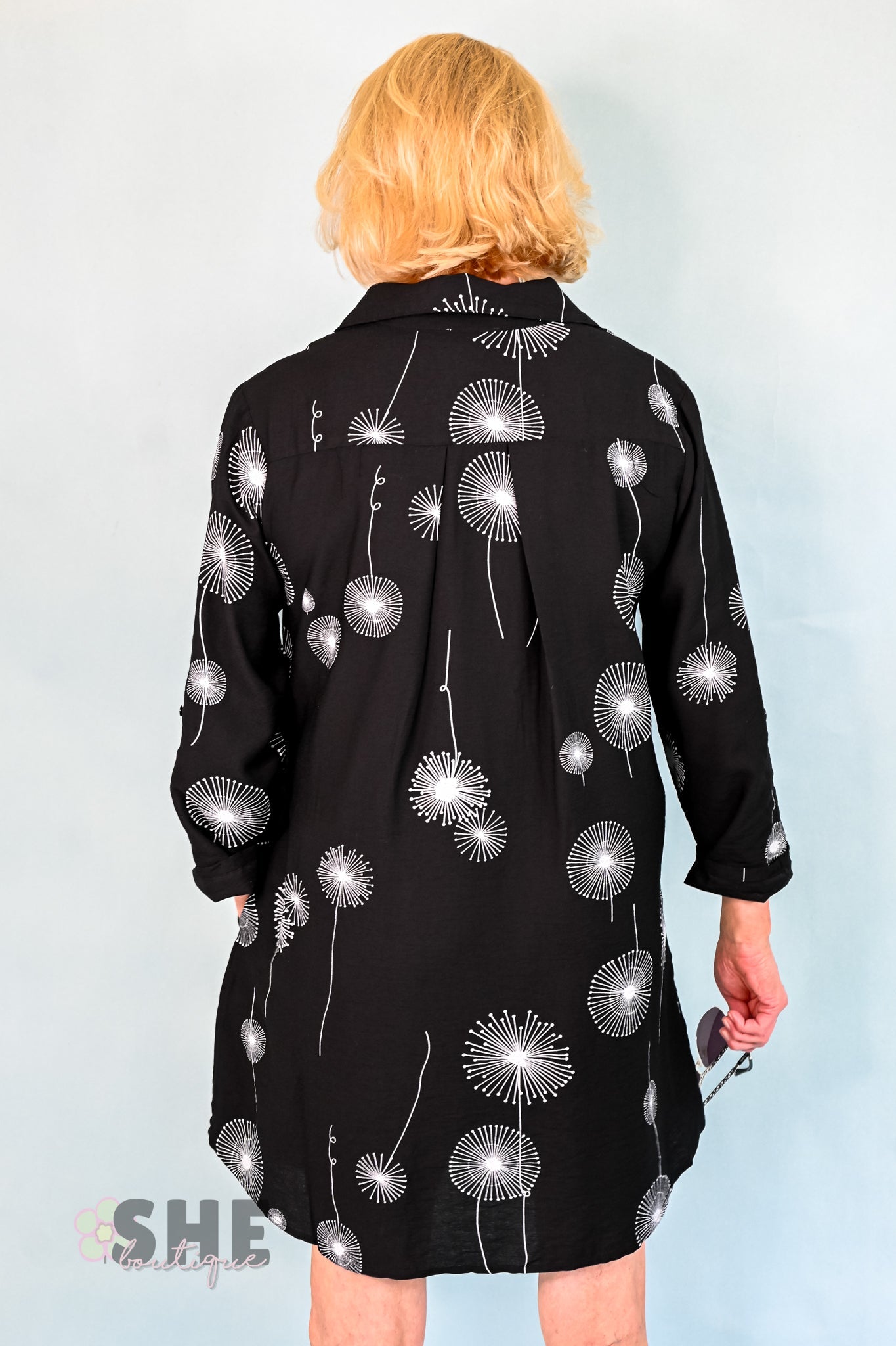 Dandelion Button Up Tunic - She Chester