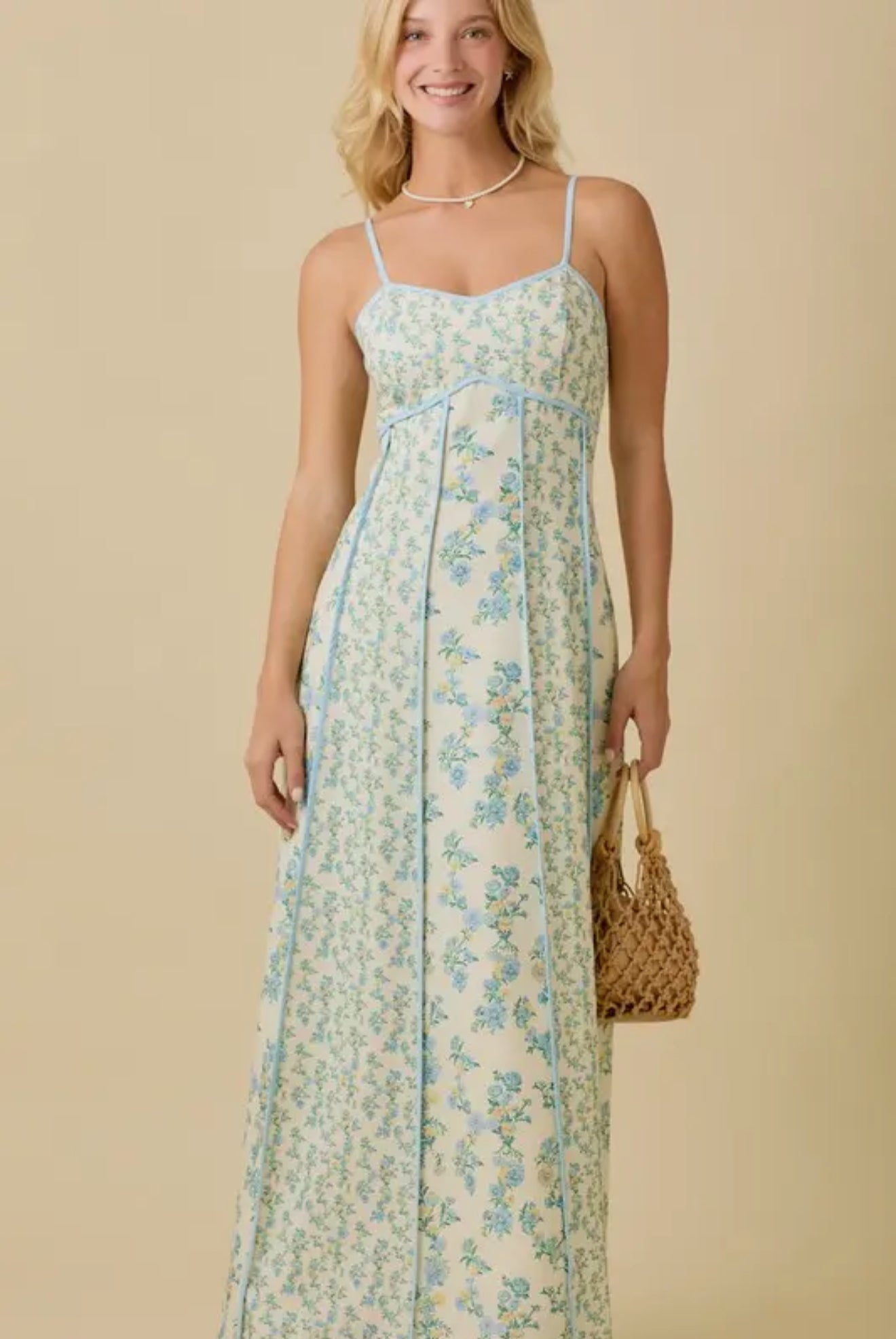 Danita Floral Maxi Dress - She Chester