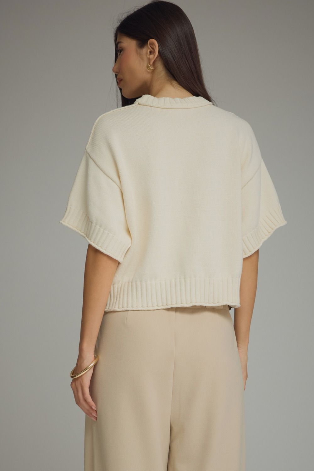 Dare to Be Off White Top - She Chester