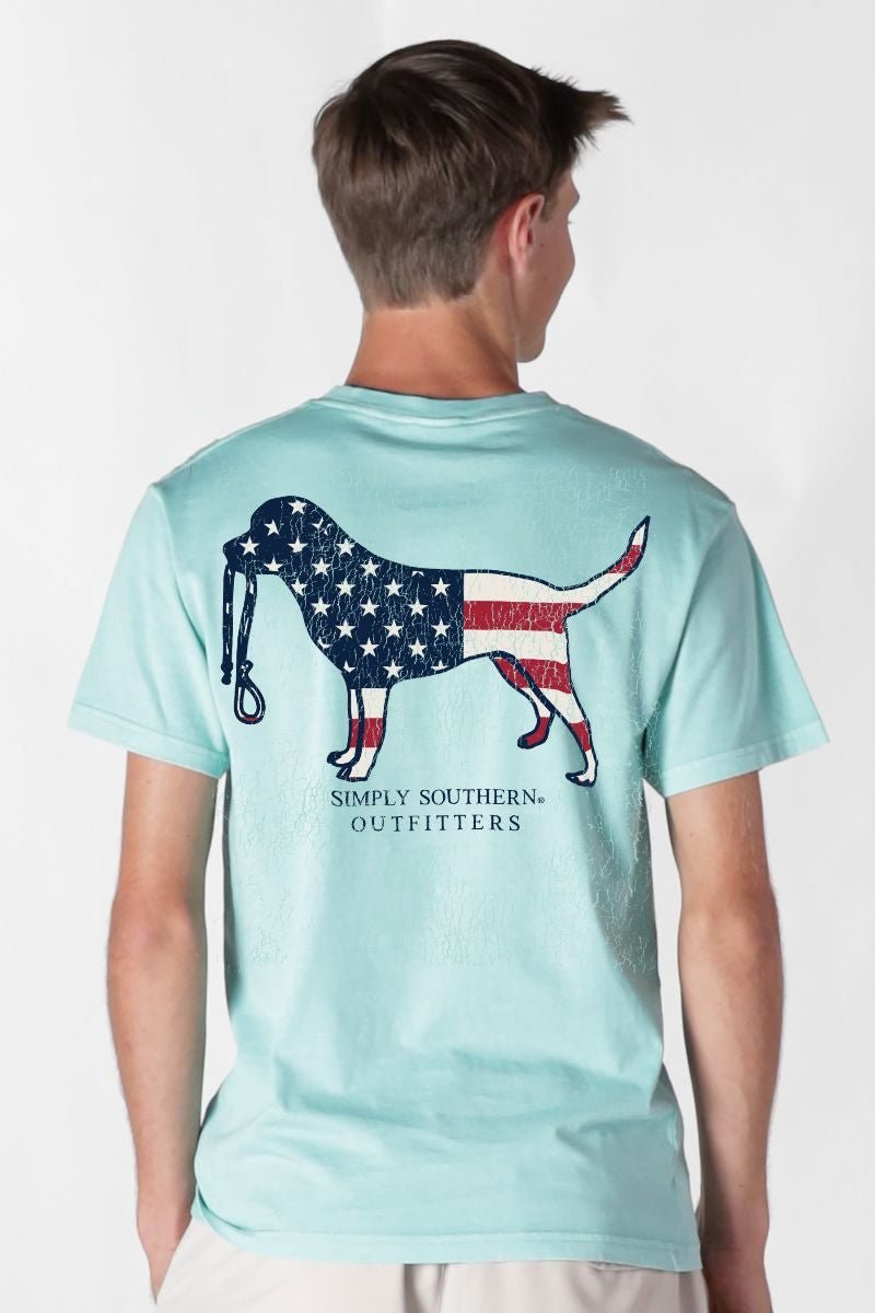 Dog USA Mineral Wash Tee - She Chester