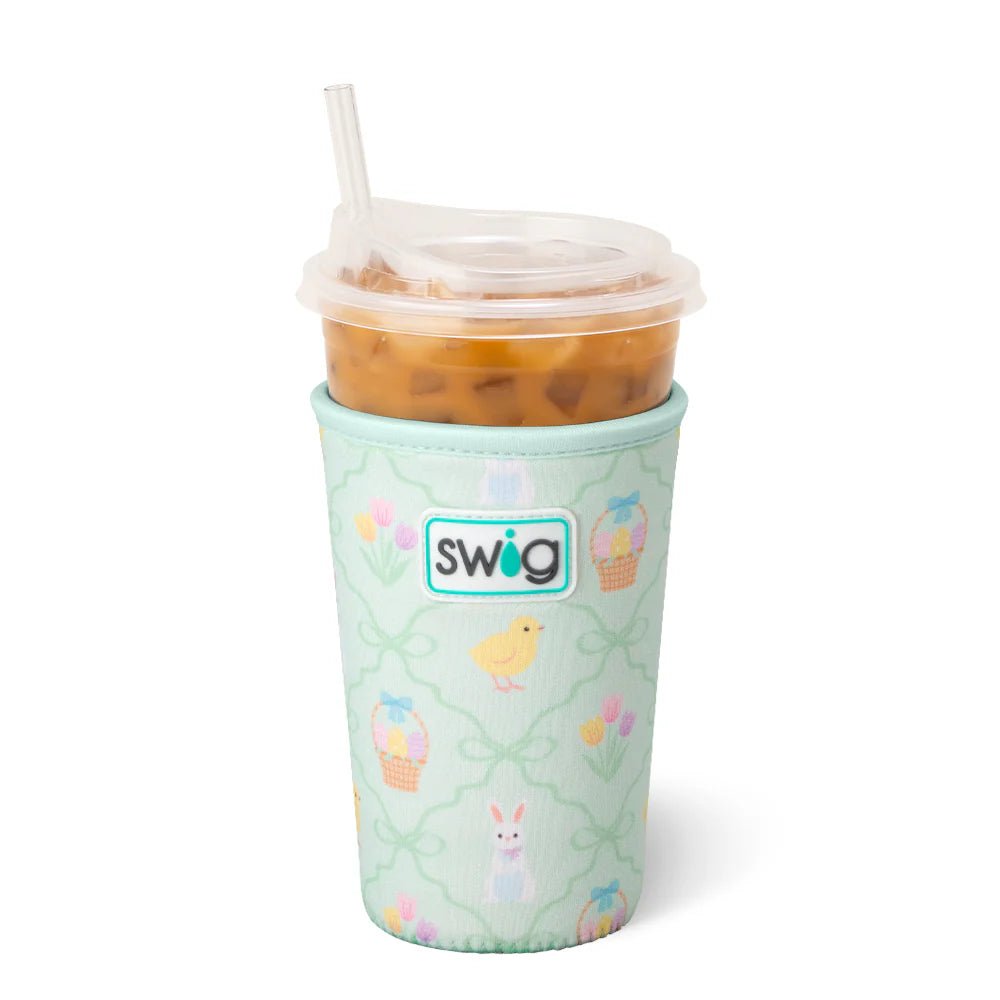 Easter Bunny Iced Cup Coolie (Medium) - She Chester