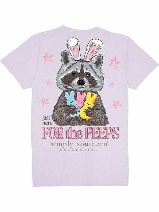 Easter Raccoon Short Sleeve - She Chester