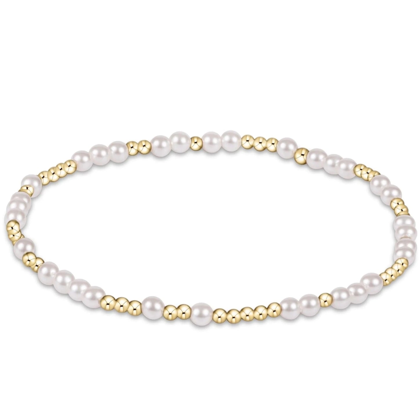 egirl Hope Unwritten Pearl 3mm Bracelet - She Chester