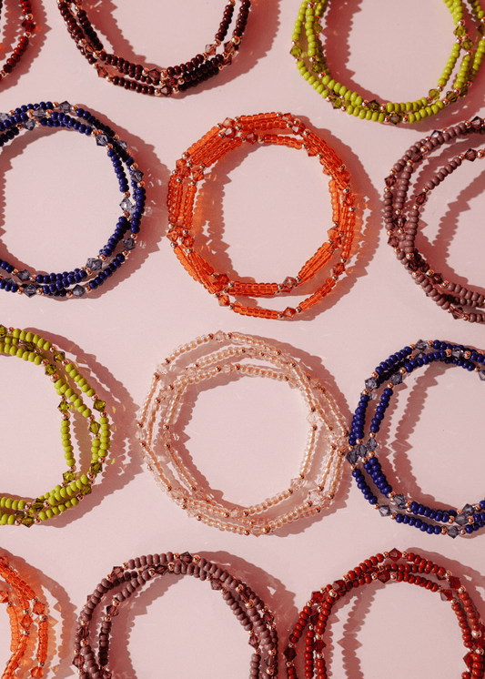 Eleanor Bracelet in Terracotta: Standard 6.75 inch - She Chester