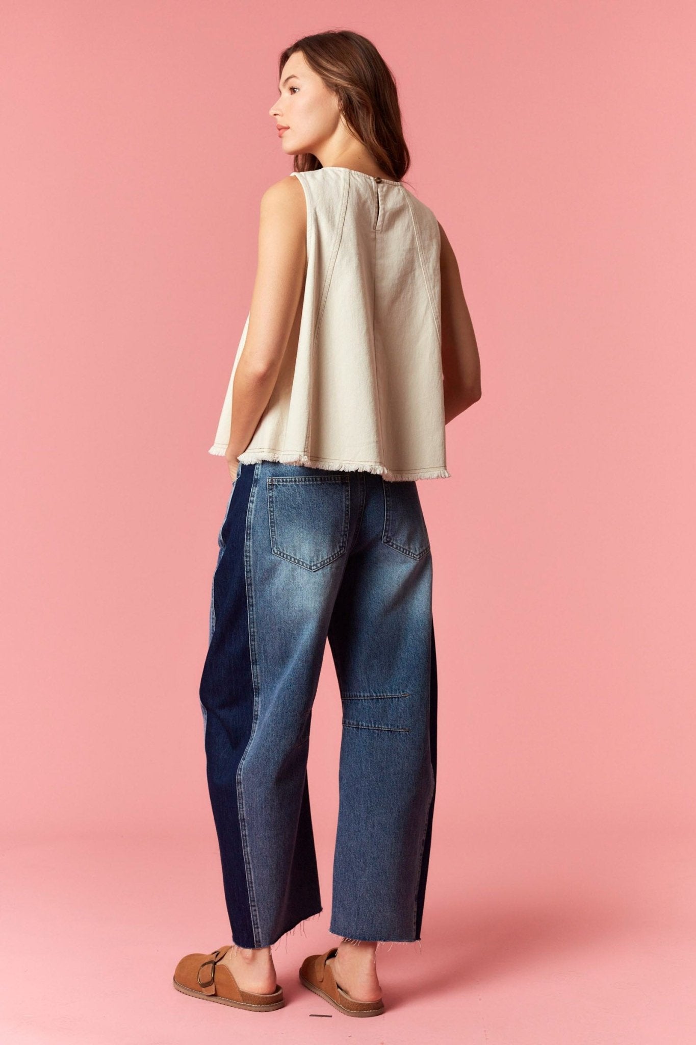 Embroidered Horseshoe Tank - She Chester