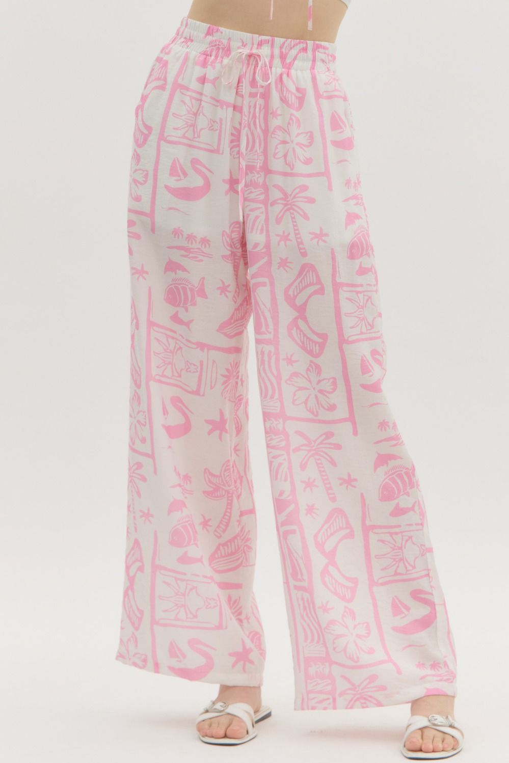 Pink Summer Mirage Pants