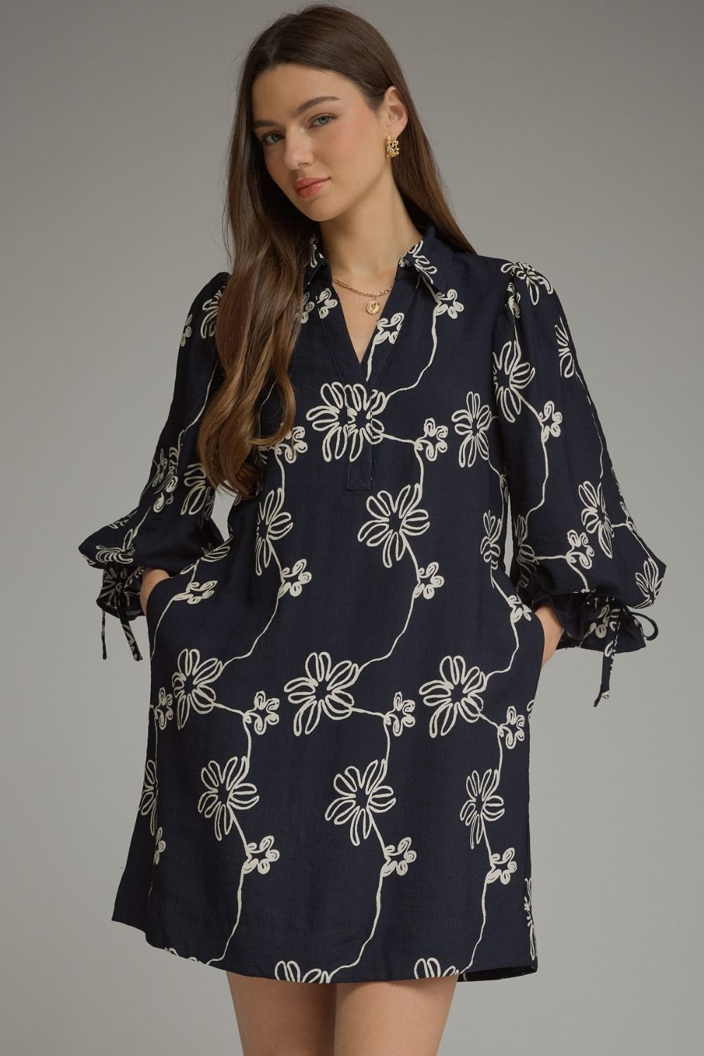 Chase Navy Dress