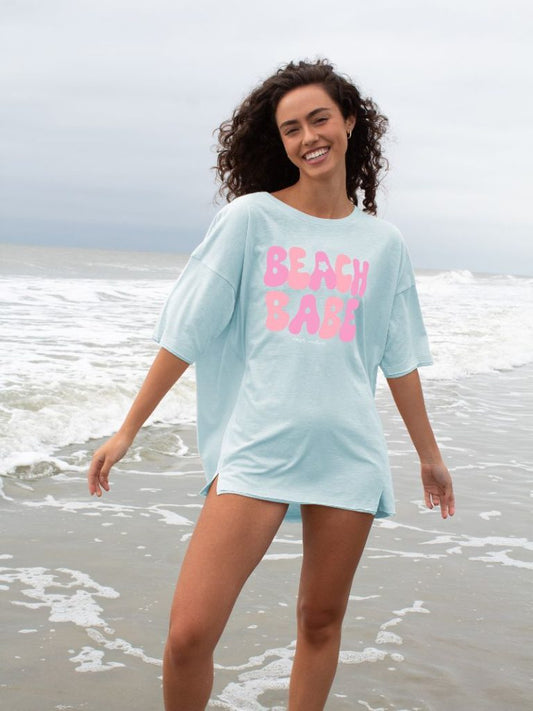 SS Beach Splash Boxy Tee -
