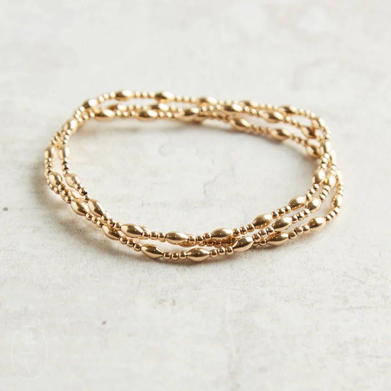 EXTENDS Harmony Gold 2mm Bracelet - She Chester