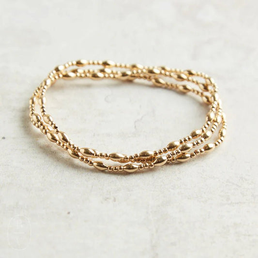 EXTENDS Harmony Gold 2mm Bracelet - She Chester
