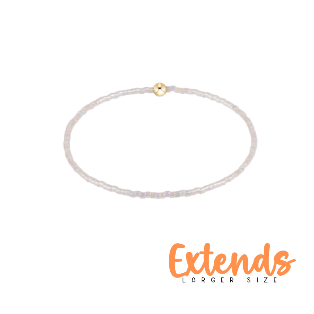 Extends Hope Classic Bracelet - Silky White - She Chester