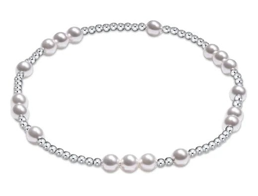 Extends Hope Sterling Silver Pearl 4mm - She Chester