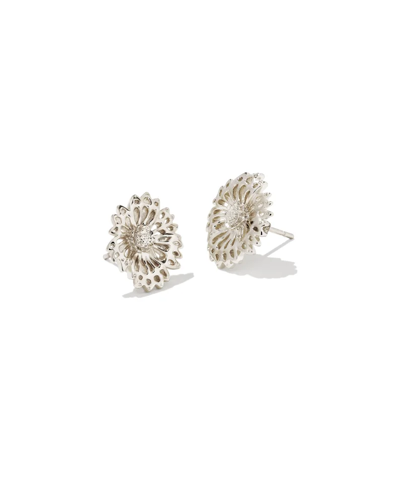 Brielle Stud Rhod Earring