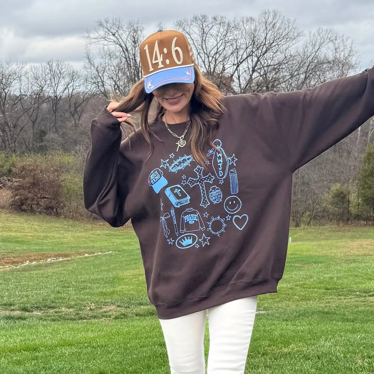 Faith Collage Sweatshirt - She Chester