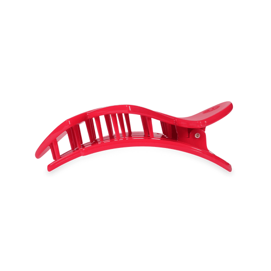 Flat Hair Clip | Medium | Red Heart to Heart - She Chester
