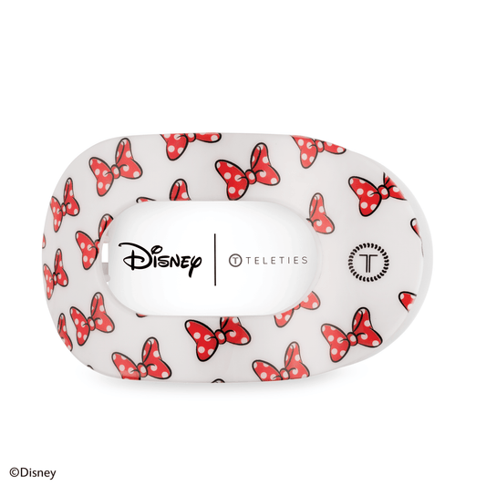 Flat Round Hair Clip | Large | Minnie Mouse Loves Her Bows! - She Chester