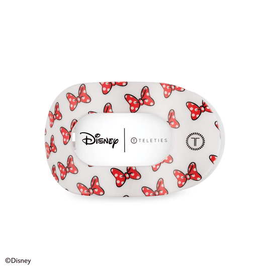 Flat Round Hair Clip | Medium | Minnie Mouse Loves Her Bows! - She Chester