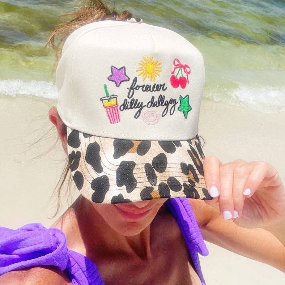 Forever Dilly Dalling Leopard Hat - She Chester