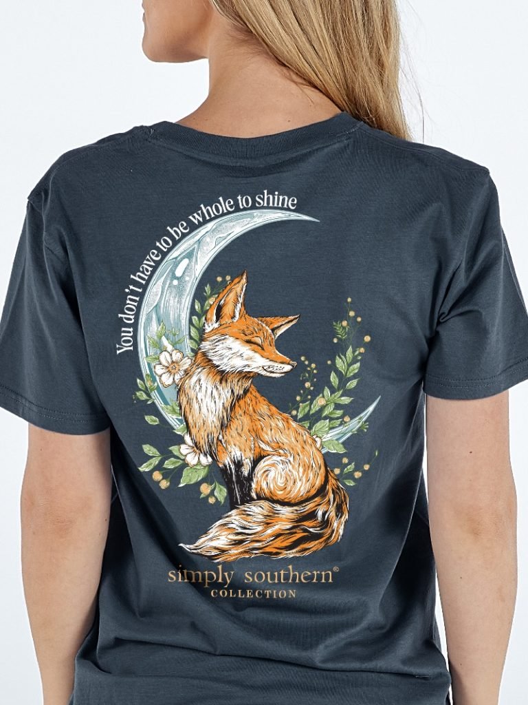Fox In Moon Short Sleeve - She Chester