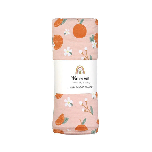 Freshly Squeezed Luxury Bamboo Blanket - She Chester