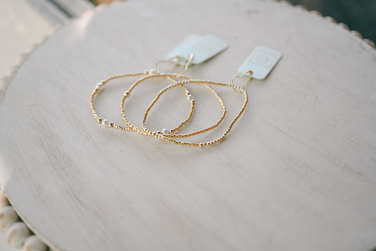 Game Day Hope Purpose Pearl Gold Luster - She Chester