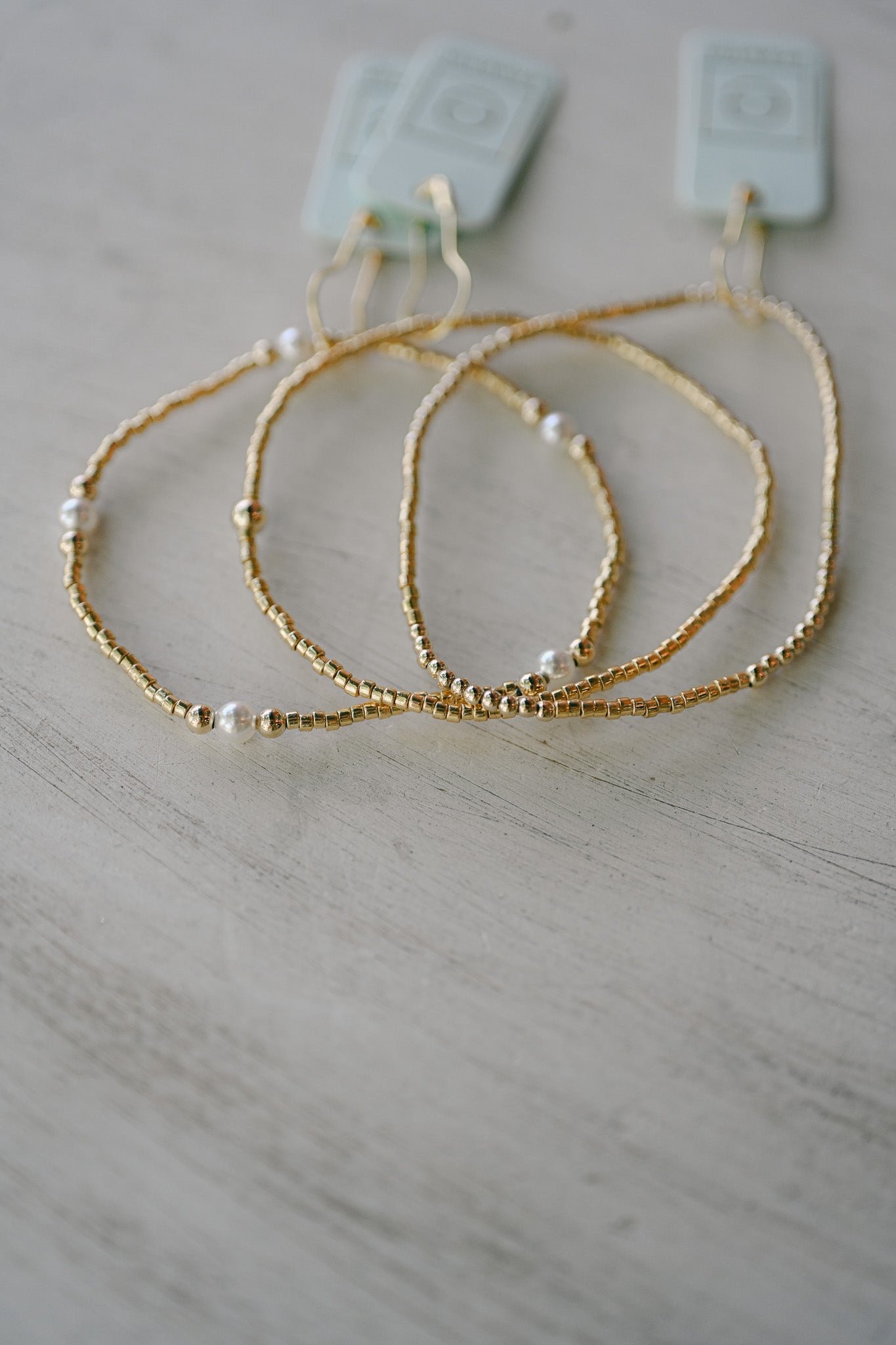 Game Day Hope Purpose Pearl Gold Luster - She Chester
