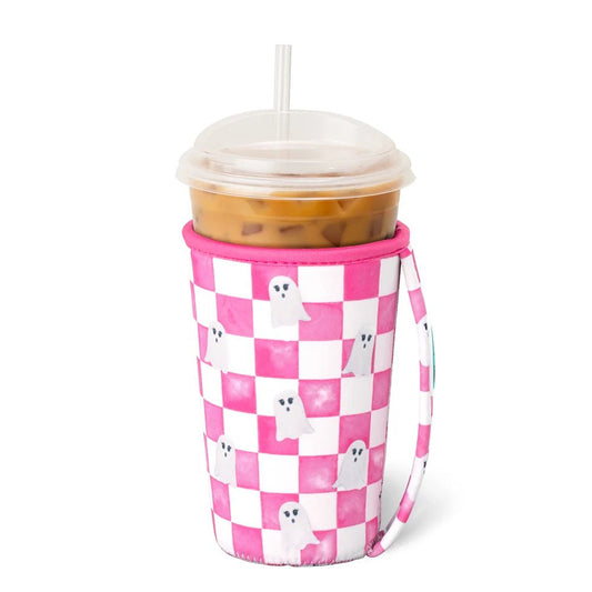 Ghost Check Iced Cup Coolie (Medium) - She Chester