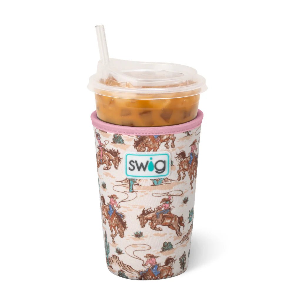 Giddy Up Iced Cup Coolie (Medium) - She Chester