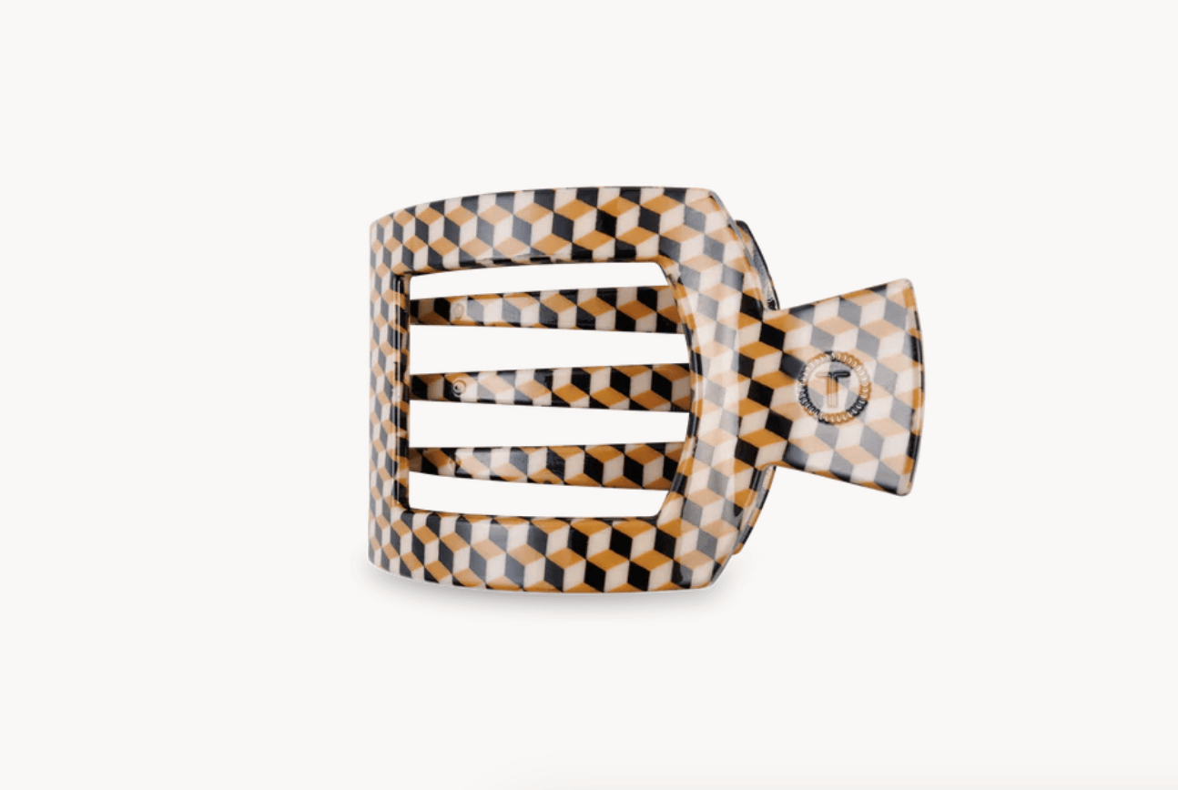 Gone Glamping Small Square Flat Hair Clip - She Chester