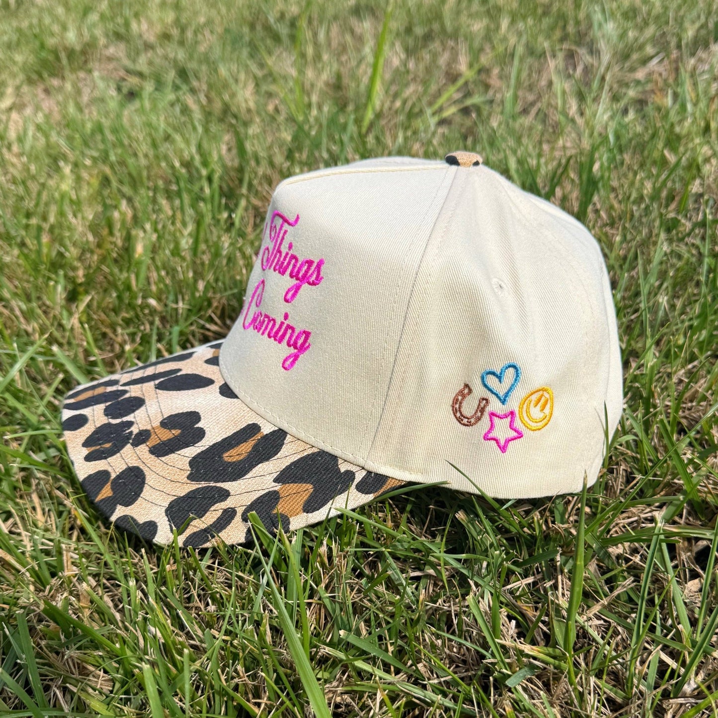Good Things Are Coming Leopard Hat - She Chester