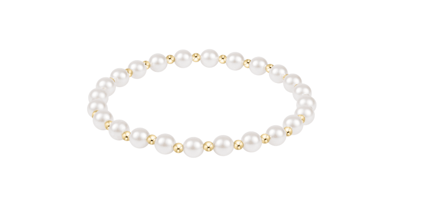 Grateful Pearl 5mm Bracelet - She Chester