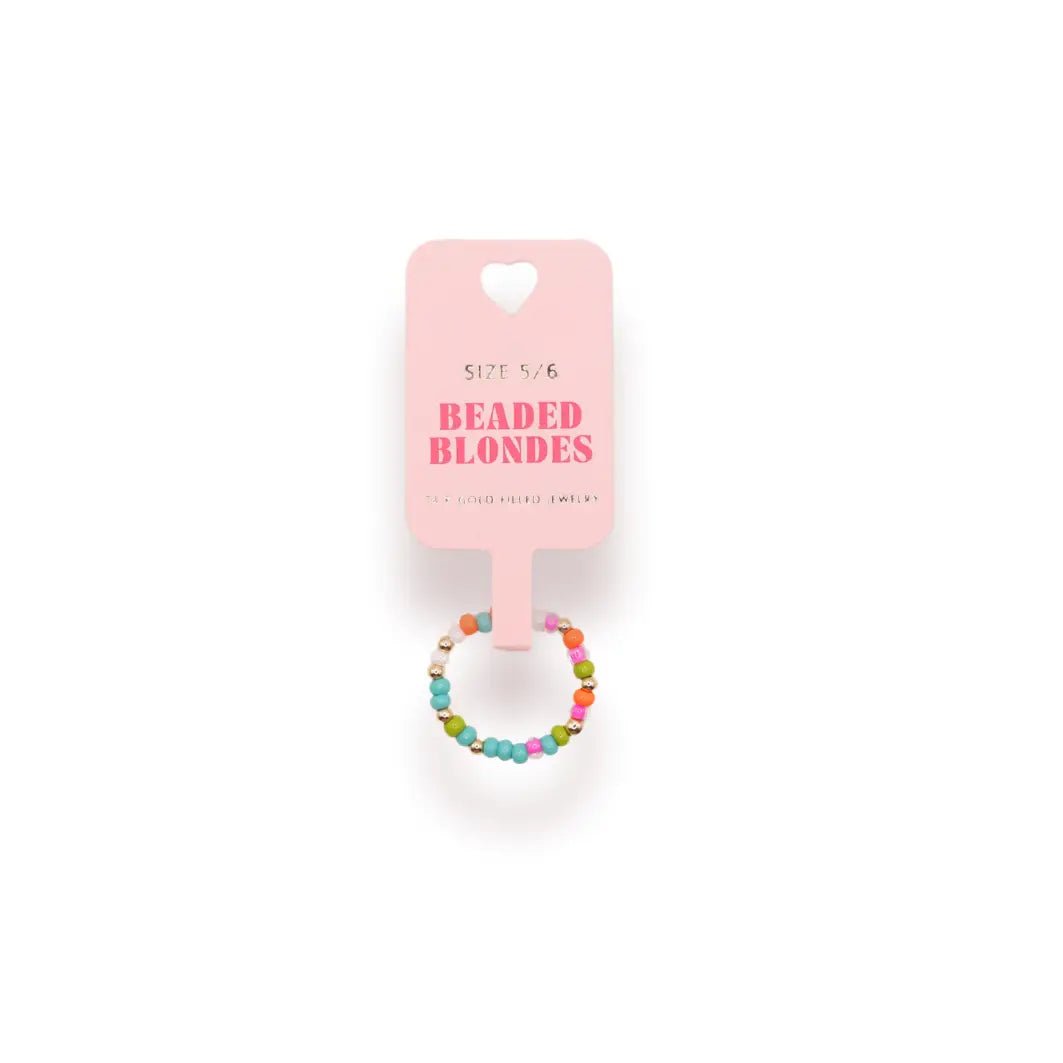 Groovy Sprinkle Ring Size 7/8 - She Chester