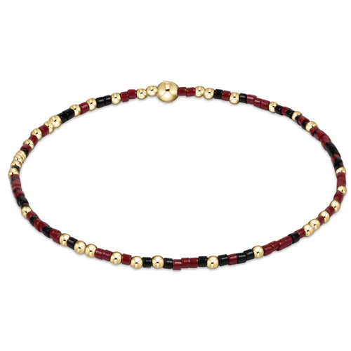Gameday Hope Unwritten Bracelet - Wine - Onyx