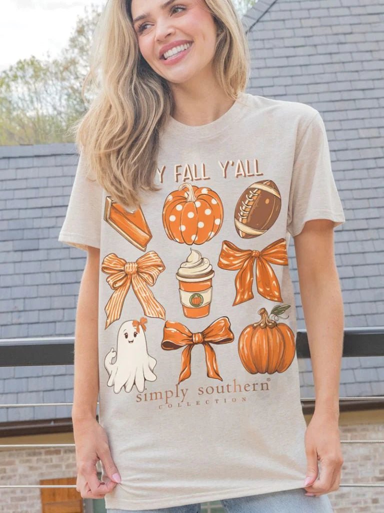 Happy Fall Yall SS Tee - She Chester