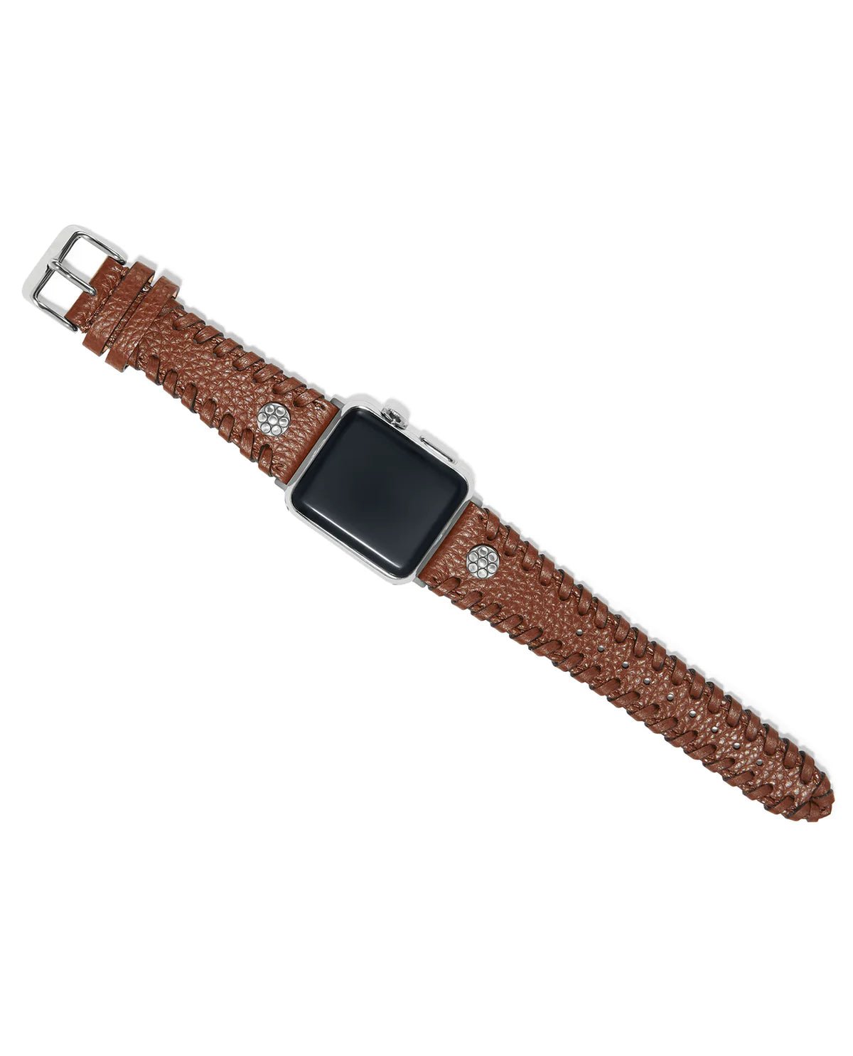 Harlow Laced Brown Watch Band - W2046B - She Chester