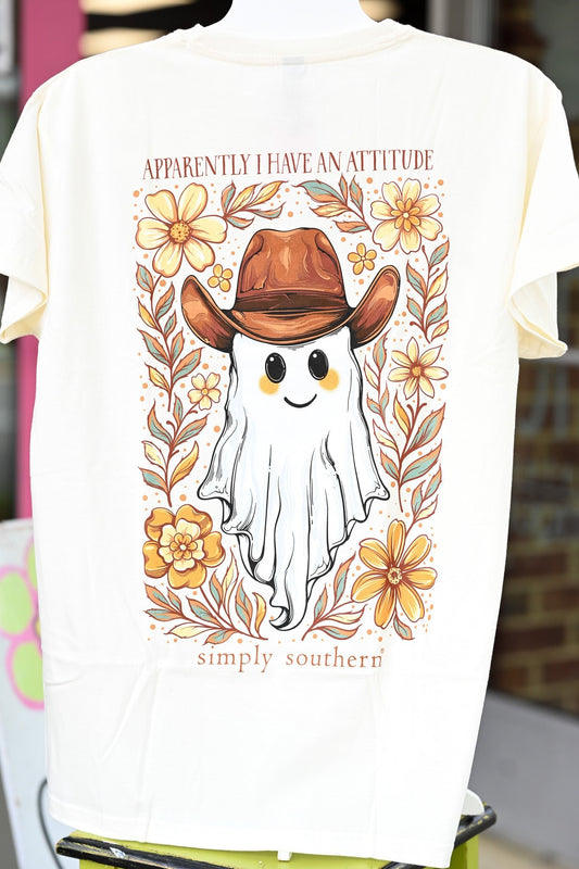 Have an Attitude Ghost Tee - She Chester