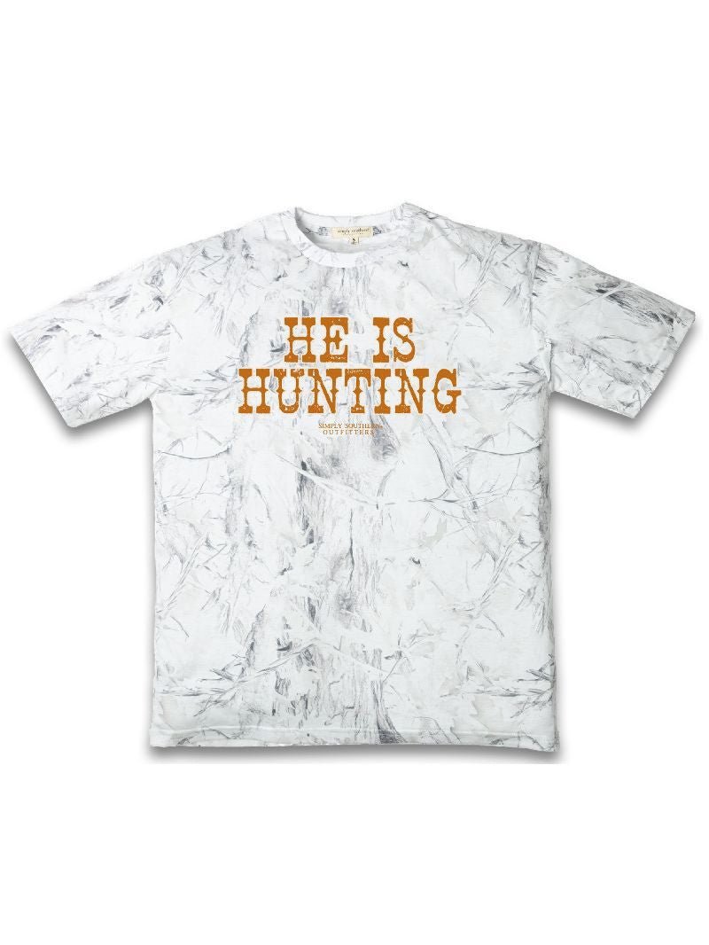 He Is Hunting Camo Tee - She Chester